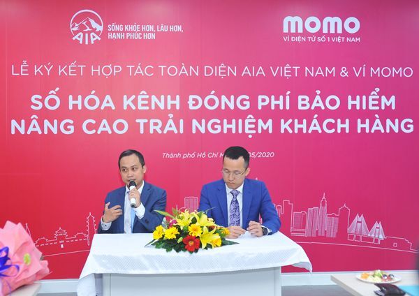 ví Momo, bảo hiểm, Bảo hiểm Nhân thọ AIA Việt Nam, AIA,