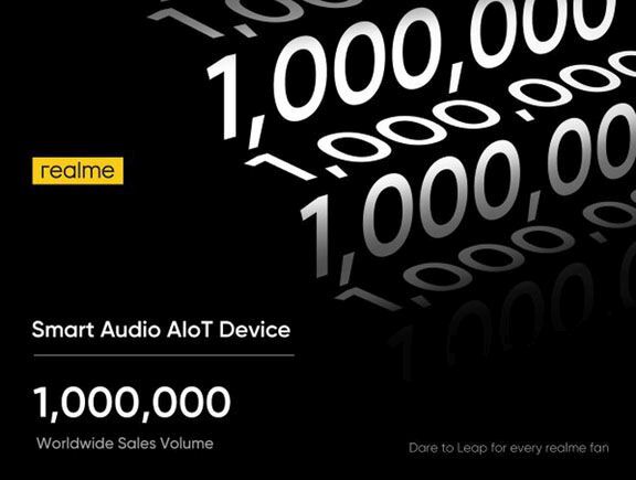 Realme cán mốc 1 triệu lô hàng tai nghe không dây