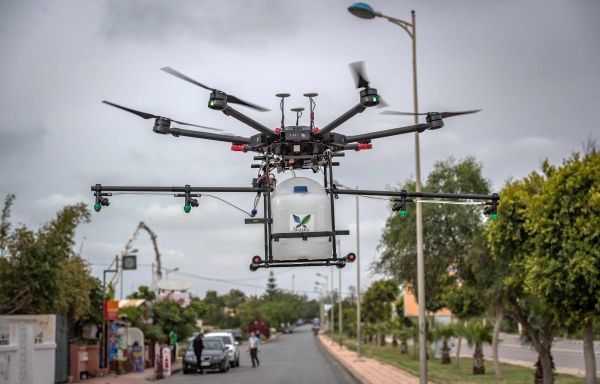 Maroc triển khai thiết bị bay không người lái đối phó COVID-19
