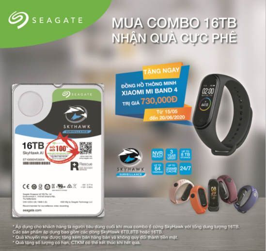 Seagate phối hợp cùng TLC đưa ra khuyến mại hấp dẫn dành cho khách  hàng