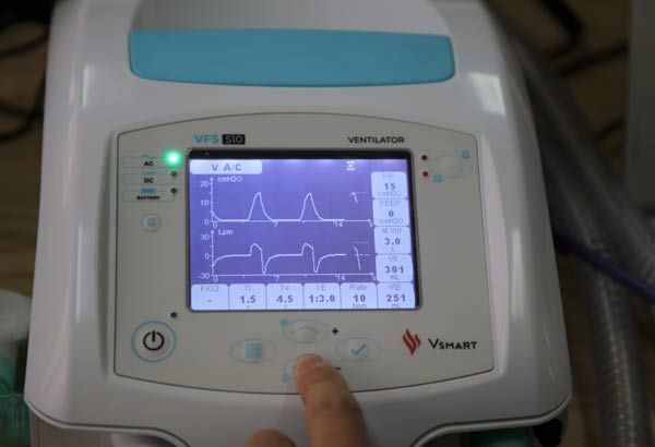 Máy thở Vsmart VFS-510 đã được cấp phép lưu hành