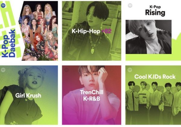 Spotify tạo danh sách K-Pop mới cho người yêu nhạc Hàn Quốc