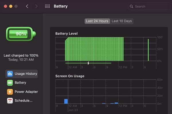 macOS Big Sur có công cụ pin mới, tạm biệt Network Utility