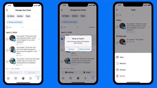Việc quản lý bài viết Facebook dễ dàng hơn nhờ Manage Activity