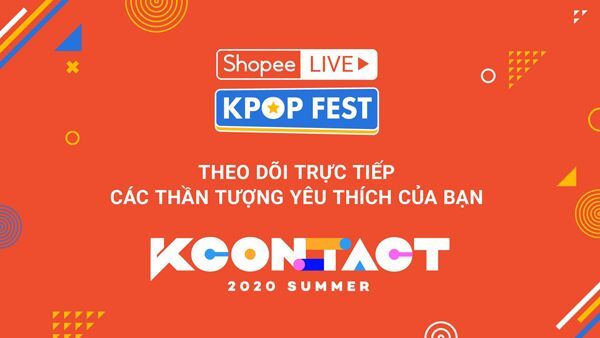 Shopee, KCON: TACT 2020 Summer, CJ ENM, lễ hội âm nhạc, Kpop,