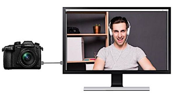 Người dùng có thể sử dụng một số máy ảnh LUMIX của Panasonic làm webcam 