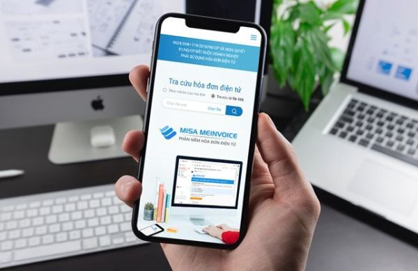 Giao diện phần mềm hóa đơn điện tử MISA MEINVOICE – sản phẩm lọt Top 10 sản phẩm CNTT xuất sắc nhất tại Sao Khuê 2020