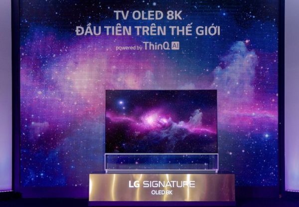 LG đem mẫu TV OLED 8K đầu tiên về thị trường Việt Nam