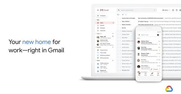 Thiết kế lại của Gmail phù hợp hơn với hiện trạng xã hội do đại dịch Covid-19 hiện nay
