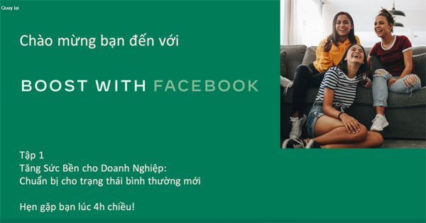 Facebook ra mắt chương trình đào tạo “Bệ phóng Doanh nghiệp” nâng cao