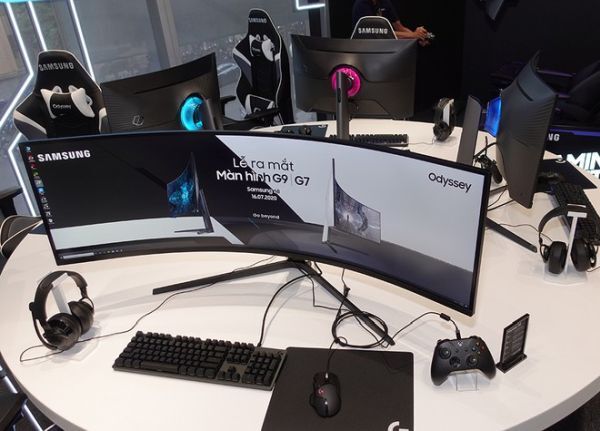 Samsung ra mắt màn hình cong Odyssey G7 và G9 dành cho game thủ, giá từ 25,7 triệu đồng