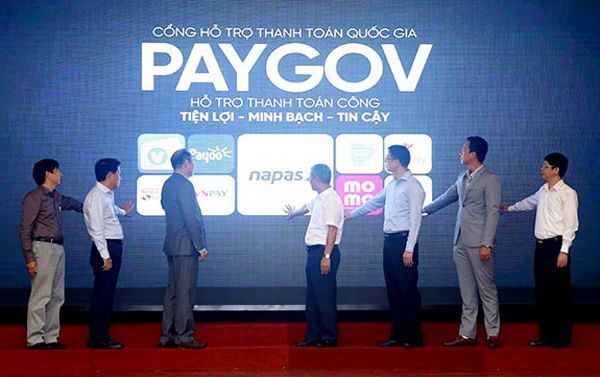 thanh toán điện tử, ví Momo, thanh toán không tiền mặt, PayGov, thanh toán dịch vụ công,