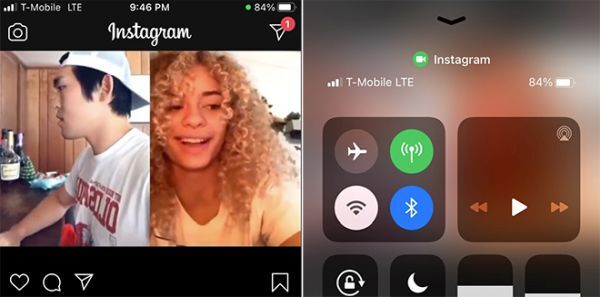 Instagram tự kích hoạt camera điện thoại