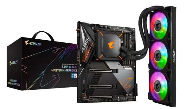 Bo mạch chủ GIGABYTE Z490 hướng đến giải pháp làm mát bằng chất lỏng VRM/CPU