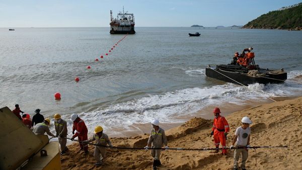 VNPT, cáp quang biển, Cáp quang SJC2, cáp quang quốc tế,
