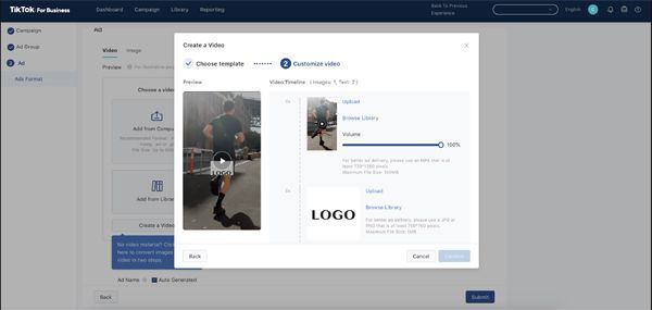 TikTok, TikTok for Business, quảng cáo trực tuyến