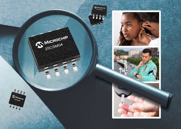 Microchip ra mắt bộ nhớ EEPROM Serial 4 Mbit