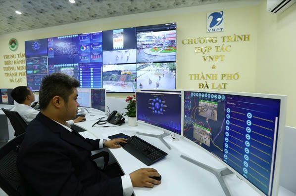 Trung tâm điều hành thông minh IOC TP Đà Lạt do VNPT xây dựng và phát triển