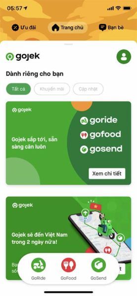 Ứng dụng gọi xe, Gojek, Gojek Việt Nam, siêu ứng dụng,
