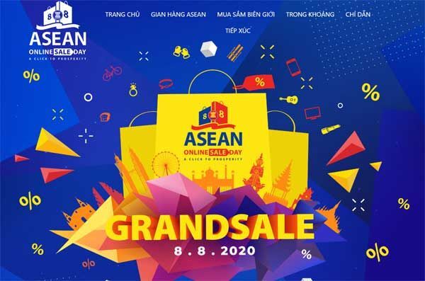 thương mại điện tử, mua sắm trực tuyến, TMĐT, ASEAN, ASEAN Online Sale Day,