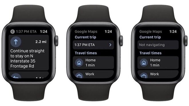 Google Maps đã quay trở lại Apple Watch sau khoảng 3 năm vắng bóng