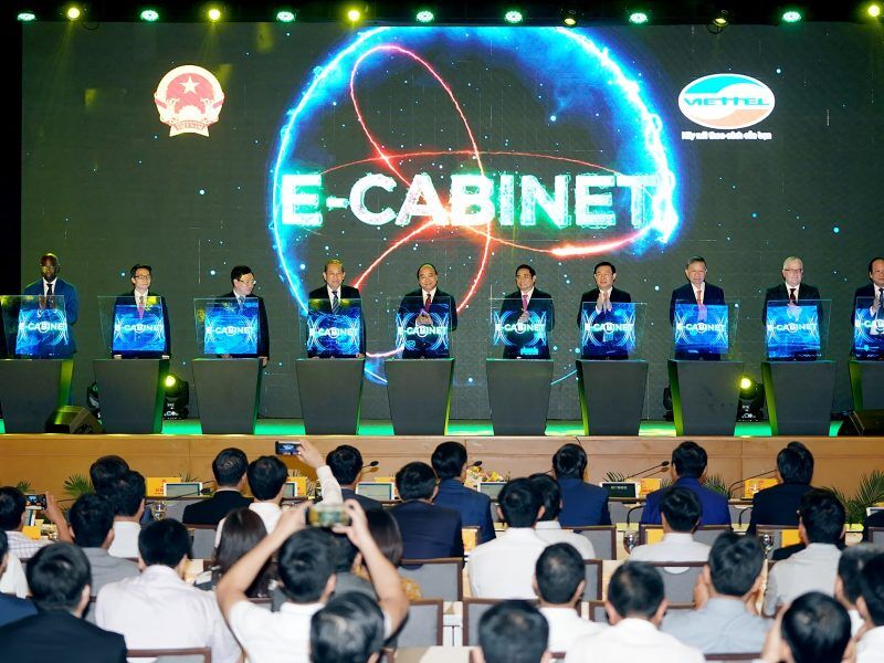 Viettel e-Cabinet giảm ít nhất 30% thời gian các phiên họp của Chính phủ