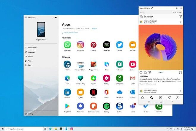 Microsoft mở cửa ứng dụng Android trên Windows 10