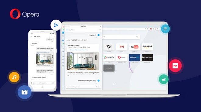 Opera cập nhật mã QR giúp đồng bộ dữ liệu giữa máy tính và Android