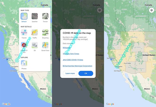 Google Maps sắp hiển thị mức độ bùng phát Covid-19