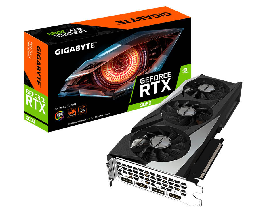GIGABYTE ra mắt dòng card GeForce RTX 3060 
