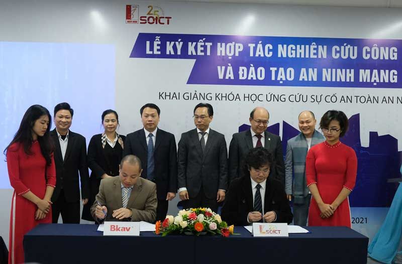 Bkav và ĐH Bách khoa HN sẽ hợp tác xây dựng Học viện An ninh Không gian số  