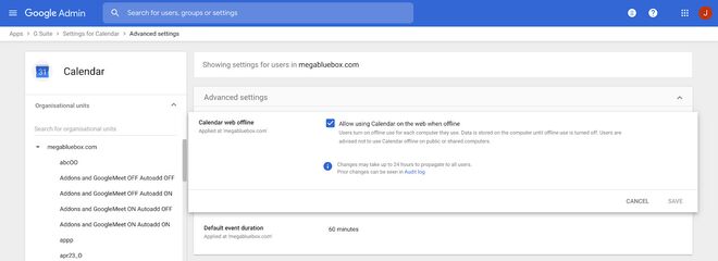 Google hỗ trợ ngoại tuyến cho Calendar trên web