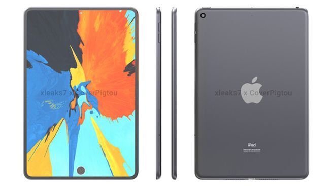 Rò rỉ thiết kế iPad mini 6 với phần cắt cho Touch ID