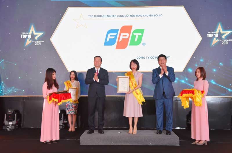 FPT thắng lớn ở 3 hạng mục của Chương trình Top 10 doanh nghiệp CNTT Việt Nam