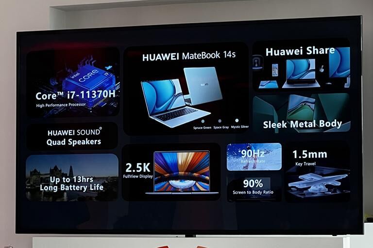 Huawei trình làng thế hệ laptop MateBook 14s mới - ảnh 2