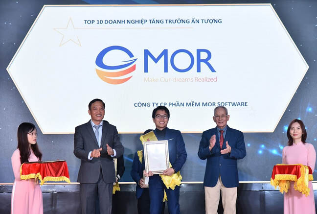 MOR SOFTWARE ĐƯỢC VINH DANH TRONG TOP 10 ICT VIỆT NAM