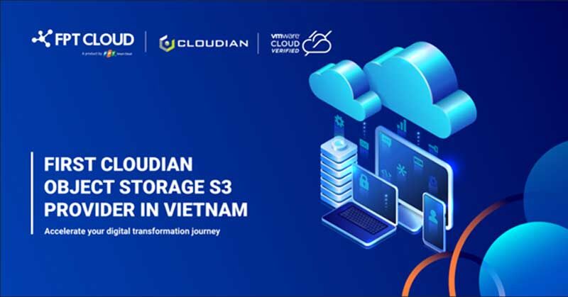 FPT Cloud hợp tác cùng Cloudian ra mắt Object Storage trên nền tảng VMware