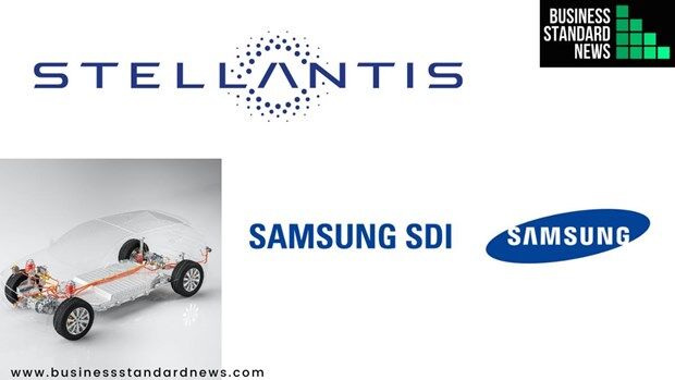 Samsung SDI bắt tay với Stellantis lập liên doanh sản xuất pin xe điện
