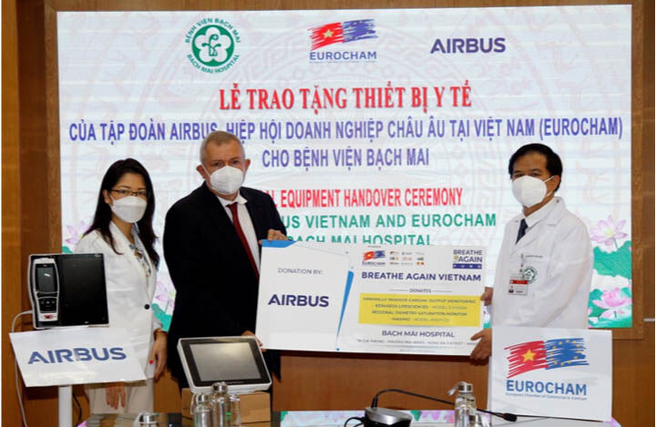 Airbus đóng góp vào chiến dịch Hồi sinh nhịp thở tại Việt Nam