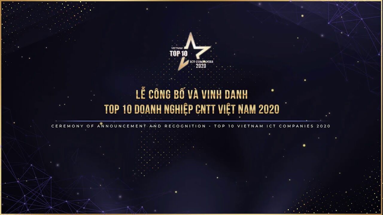 [TRỰC TIẾP] Lễ công bố và Vinh danh Top 10 Doanh nghiệp CNTT Việt Nam 2021