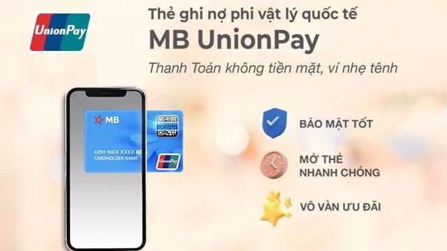 MB Bank hợp tác cùng UnionPay đẩy mạnh thanh toán không dùng tiền mặt