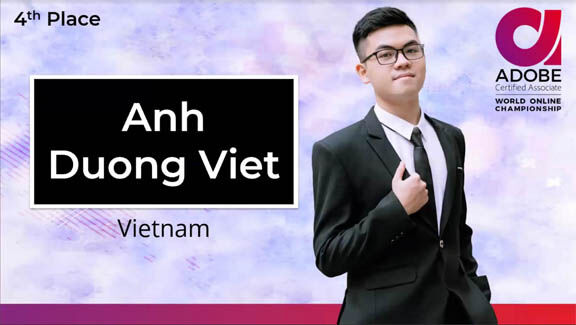 Việt Nam giành Top 4 và Top 10 Thế giới cuộc thi Vô địch Thiết kế đồ họa thế giới 2020-2021