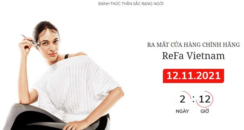 ReFa khai trương chuỗi cửa hàng chính hãng tại Việt Nam