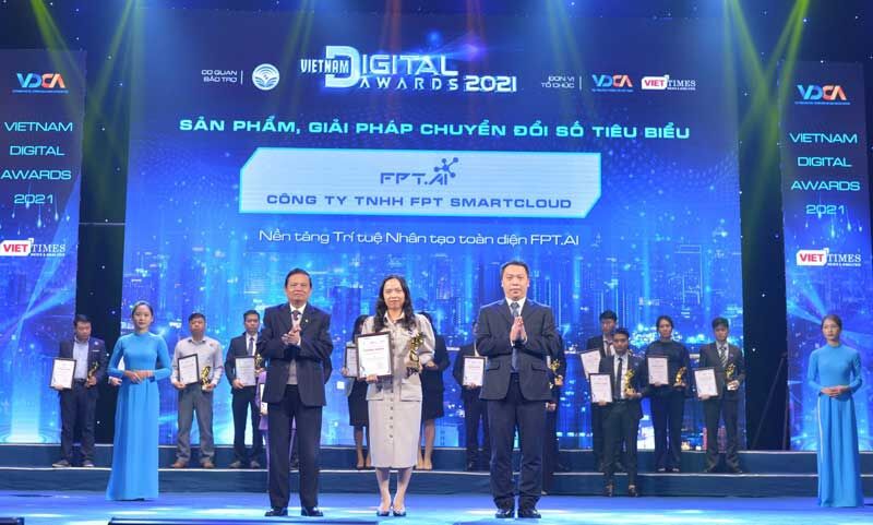 FPT.AI được vinh danh giải thưởng Sản phẩm, Giải pháp công nghệ số tiêu biểu