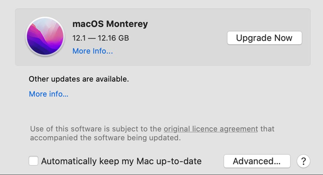 [Thủ thuật] Khắc phục lỗi không thể cập nhật macOS 12.1 Monterey