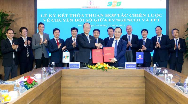 FPT và EVNGENCO1 ký kết hợp tác Chiến lược về chuyển đổi số