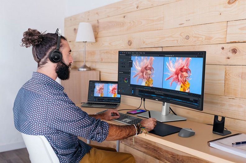 màn hình Dell UltraSharp 34 Curved USB-C Hub (U3423WE) thuộc dòng Ultrasharp 