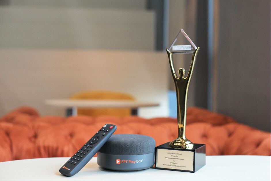 FPT Play Box S giành cúp vàng tại IBA Stevie Awards 2021
