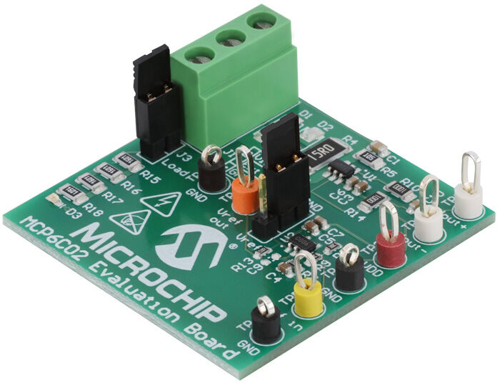 Microchip công bố khuếch đại cảm biến dòng high-side MCP6C02 và MCP6C04