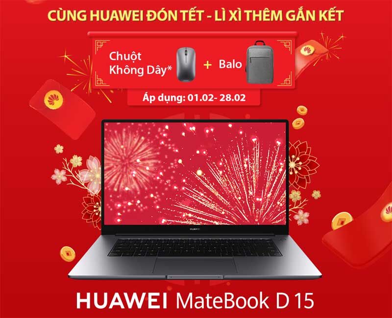 Huawei ra nhiều ưu đãi nhân dịp Tết Tân Sửu 2021